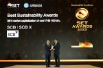 SCBX คว้ารางวัล ‘Best Sustainability Awards’ จากเวที SET Awards 2025 ตอกย้ำความเป็นผู้นำด้านความยั่งยืน