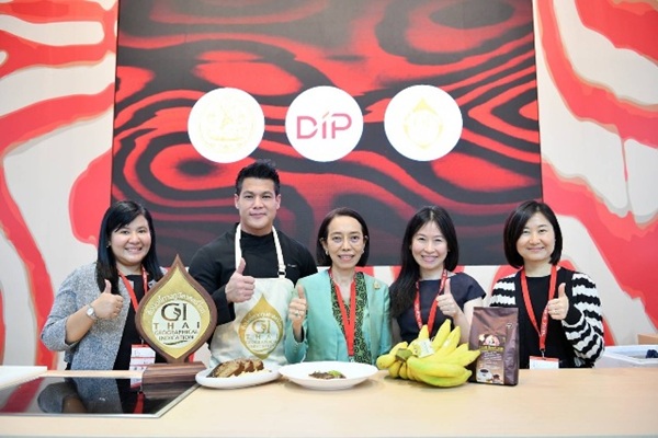กรมทรัพย์สินทางปัญญา คัดสุดยอด GI โชว์งาน THAIFEX ดันเปิดตัวสู่ตลาดโลก