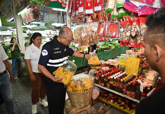 พาณิชย์ เดินตลาด ตรวจสินค้าสารทจีน ราคาทรงตัว ย้ำปิดป้าย ห้ามฉวยโอกาส