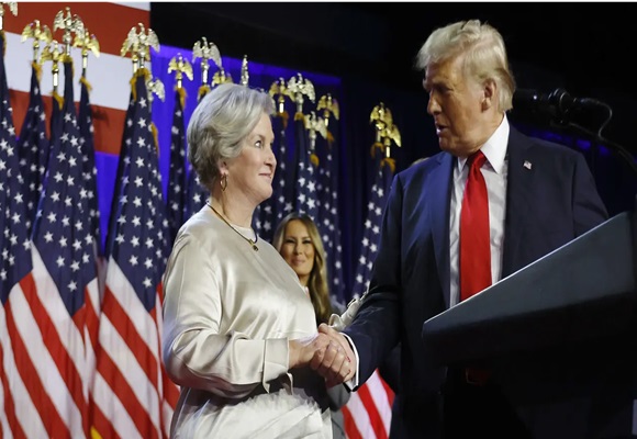 Susie Wiles, Trump’s low-key campaign manager, seen as the frontrunner to be White House chief of staff