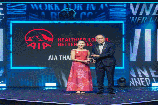AIA คว้ารางวัล HR Asia Best Companies to Work for in Asia 2025 เป็นปีที่ 4 