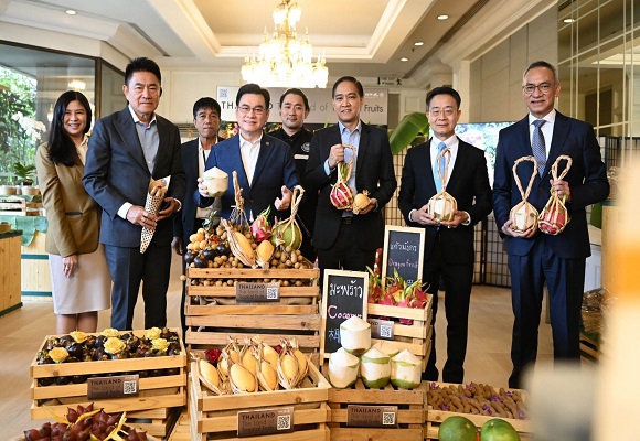 จุรินทร์ เปิดโครงการจับคู่ธุรกิจผลไม้สด แปรรูป ผลิตภัณฑ์เกษตร ขายได้ทันที 2,300 ล้านบาท
