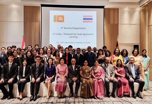 กรมเจรจาฯ เผยถก FTA ไทย-ศรีลังกา รอบ 4 คืบหน้า ตั้งเป้าสรุปผลต้นปี 67