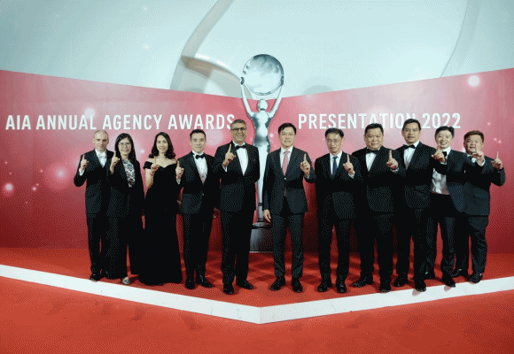 เอไอเอ ประเทศไทย มอบรางวัลเกียรติยศแก่สุดยอดตัวแทน ‘ที่สุดแห่งปี’ ประจำปี 2565 ในงาน AIA Annual Agency Awards Presentation 2022