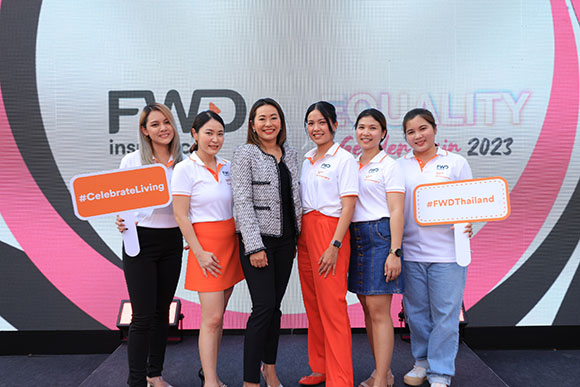 FWD ประกันชีวิต รับมอบประกาศเกียรติคุณ ‘องค์กรเครือข่ายตัวอย่างด้านการส่งเสริมความเท่าเทียมระหว่างเพศ’
