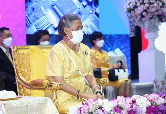 วว. เฝ้าฯ รับเสด็จ สมเด็จพระกนิษฐาธิราชเจ้า กรมสมเด็จพระเทพรัตนราชสุดาฯ สยามบรมราชกุมารี เนื่องในพิธีเปิดงาน ‘อว.แฟร์ 2024’