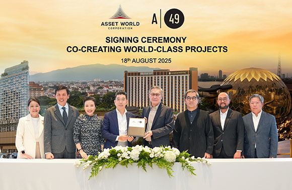 AWC เดินหน้าพัฒนาโครงการคุณภาพ ร่วมมือ A49 พันธมิตรสถาปนิกชั้นนำ สร้างสถาปัตยกรรมมาตรฐานระดับโลกควบคู่ศิลปวัฒนธรรมไทย พร้อมสนับสนุนประเทศไทยด้วยโครงการเสริมท่องเที่ยวยั่งยืนระดับโลก
