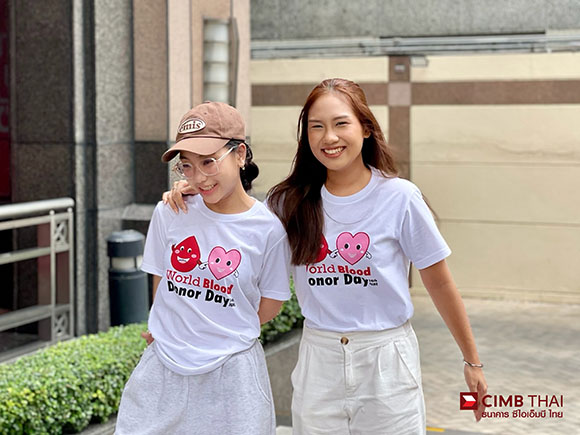 CIMB THAI ปลุกพลังผู้บริจาคโลหิต ‘หน้าใหม่’ ก้าวแรกแห่งการให้ เติมเลือดเพียงพอเพื่อสังคม