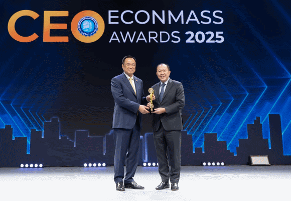 SISB คว้า ‘สุดยอดซีอีโอรุ่นใหญ่’ จากงาน CEO ECONMASS Awards 2025