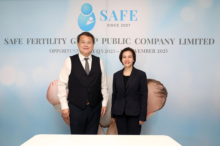 SAFE โชว์กำไร Q3/68 โต 16.4% ตอกย้ำเทรนด์บริการรักษาภาวะมีบุตรยากโตสวย