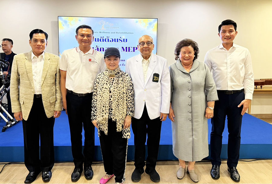 ผู้บริหาร TM และTHE PARENTS ร่วมต้อนรับคณะเยี่ยมชมบริการ THE PARENTS WELLNESS AND REHABILITATION CENTER