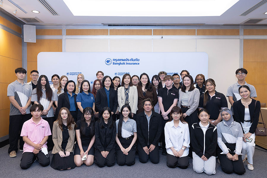กรุงเทพประกันภัยร่วมกับม.กรุงเทพ จัดอบรมพัฒนาทักษะการสนทนาภาษาอังกฤษเสริมศักยภาพการปฏิบัติงานให้แก่พนักงาน