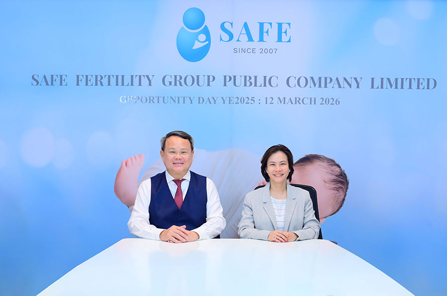 SAFE ปักหมุดปี 69 โต 10% รับดีมานด์ IVF ต่างชาติ จ่ายปันผล 0.41 บาท