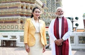 'วัดโพธิ์'ประวัติศาสตร์ที่ยาวนานระหว่างไทยอินเดีย นายกฯ แพทองธาร พานายกฯ โมที ของอินเดีย เยือนวัดโพธิ์ สักการะพระนอน เชื่อมสัมพันธ์พุทธศาสนาไทย-อินเดีย