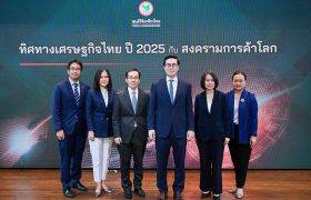 ศูนย์วิจัยกสิกรไทย คงคาดการณ์จีดีพีปี 68 โตที่ 2.4% ท่ามกลางปัจจัยลบจากเศรษฐกิจไทย และความเสี่ยงสงครามการค้า ที่อาจจะทำให้จีดีพี 2568 มีโอกาสเติบโตต่ำกว่าคาด