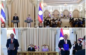  กระชับสัมพันธ์ไทย-ลาว! นายกฯ แพทองธาร จับมือนายกฯ สปป.ลาว สานต่อ'สายพัวพันที่ยั่งยืน'