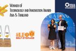 LEO ปลื้ม! ‘LEO Self Storage’ คว้ารางวัลชนะเลิศ Technology & Innovation ถึง 2 รางวัล จากเวที Self Storage Expo Asia 2025 ตอกย้ำจุดยืนผู้นำธุรกิจ Self Storage ของไทย