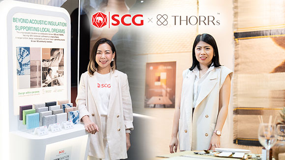 SCG ผนึกกำลัง THORR’s เปิดตัว ‘Soulcraft Collection’ ยกระดับวัสดุซับเสียงสู่การออกแบบที่ยั่งยืนและมีอัตลักษณ์ More than Silence, It’s Sustainability