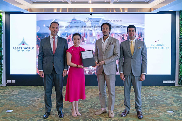 AWC รังสรรค์ประสบการณ์ศิลปะผสานทุกสัมผัสแห่งรสชาติกับ Mekong Funk ผู้นำด้านความคิดสร้างสรรค์ในวงการอาหารของประเทศ เปิดตัว ‘Wiggle Room at Fairmont Bangkok Sukhumvit’