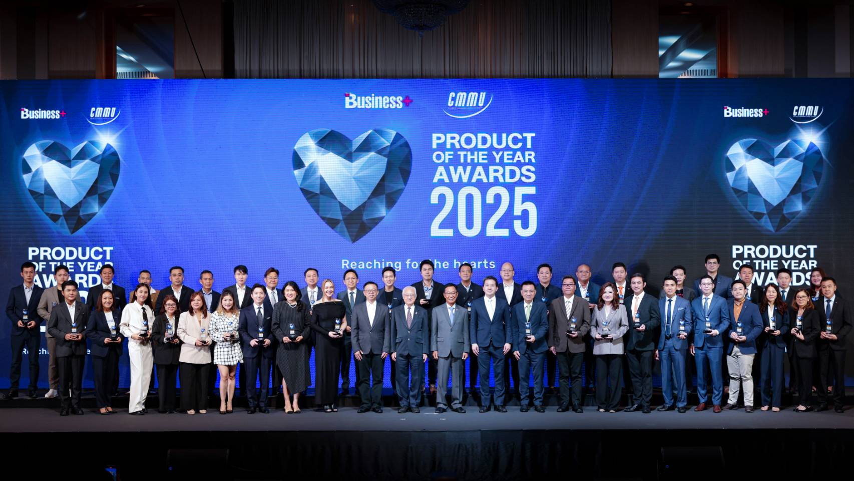 นิตยสาร Business+ ร่วมกับ CMMU มอบรางวัล`BUSINESS+ PRODUCT OF THE YEAR AWARDS 2025`เชิดชู สินค้าและบริการแห่งปี