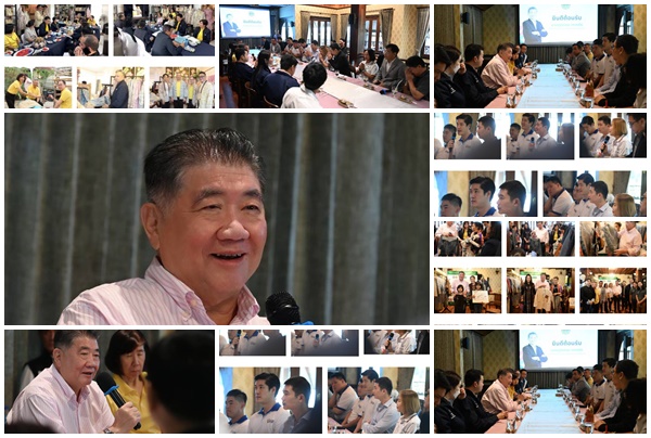 ภูมิธรรม ตั้งโต๊ะคุยผู้ประกอบการคนรุ่นใหม่เชียงราย หลัง ครม.สัญจร ดันผู้ประกอบการสร้างเครือข่ายเข้มแข็ง ขอแบงค์ลดดอกเบี้ย เสริมสภาพคล่อง ช่วย SMEs คนตัวเล็ก