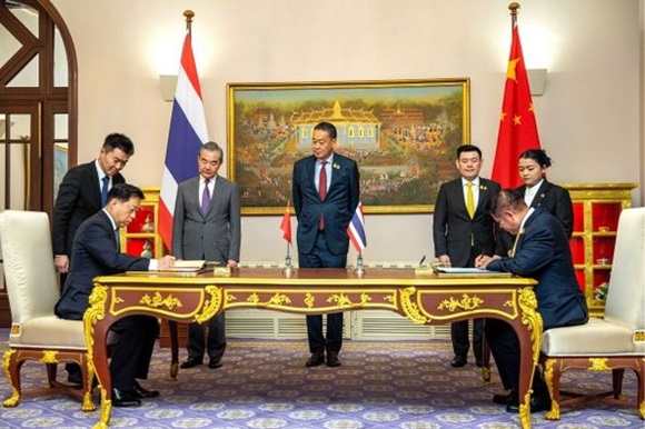 หวัง อี้ เข้าพบนายเศรษฐา ทวีสิน นายกรัฐมนตรีของไทย ถือว่าประเทศไทยมีความสำคัญเป็นอันดับแรก