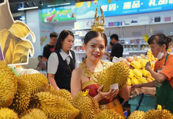 'ทุเรียนไทย' จากผลไม้เฉพาะกลุ่มสู่สินค้าชั้นนำ-ผลิตภัณฑ์ยอดนิยม หนุนการค้าจีน-ไทย