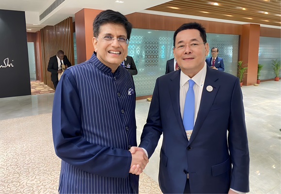 นภินทร ชงอินเดียยกระดับเวทีประชุม JTC เป็นรัฐมนตรี หนุนขับเคลื่อนการค้า ลงทุน