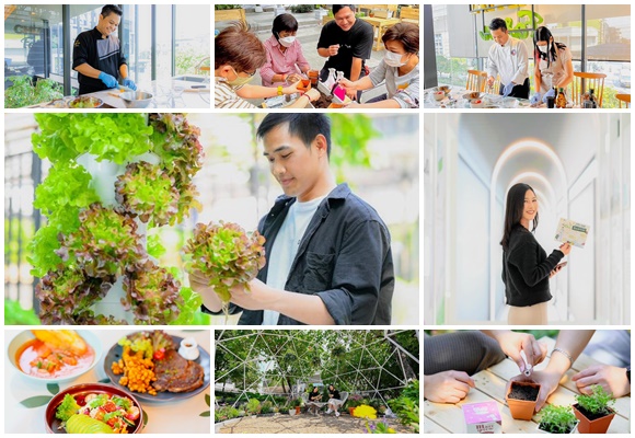 เจียไต๋ส่งต่อไอเดียการเกษตรในพื้นที่จำกัด เนรมิตสวนผักใจกลางสุขุมวิทใต้ ในงาน Bangkok Design Week 2024 'เจียไต๋ ฟาร์มสุขภาพดีในเมือง'
