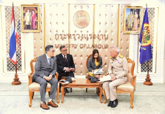 รมว.แรงงาน 'พิพัฒน์'เจรจาหอการค้าเกาหลี รุกขยายตลาด เพิ่มโควตาภาครัฐจัดส่งแรงงานภาคเกษตร