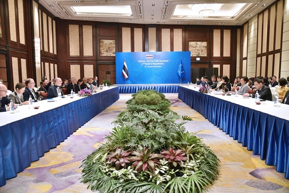 พาณิชย์เผยการเจรจา FTA ไทย-อียู รอบ 2 คืบหน้าด้วยดี เริ่มลงลึกรายละเอียด