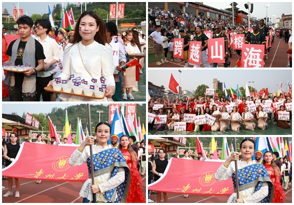เด็กไทยพา'ชุดไทย'เฉิดฉายกลางงานบอลชื่อดังในกุ้ยโจว