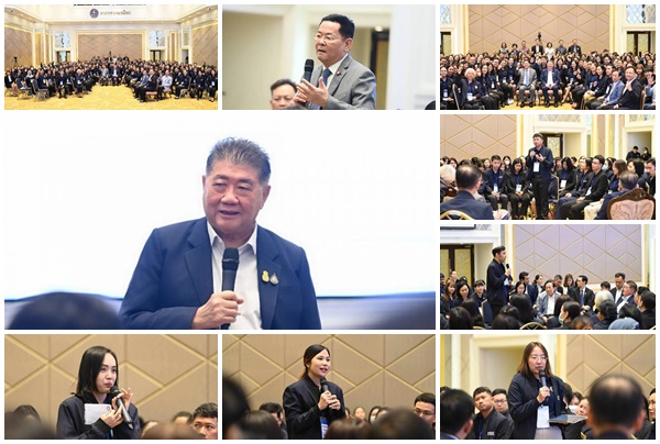 ภูมิธรรม ล้อมวงคุยข้าราชการรุ่นใหม่ ขอทำงานเป็นทีม ดูแลเกษตรกร ประชาชน ผู้ประกอบการ
