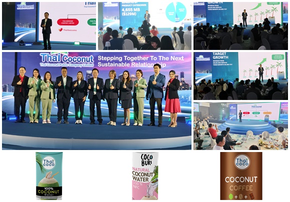 COCOCO ขยายผลิตภัณฑ์มะพร้าวไทย สู่ตลาดโลก ปักธงรายได้ 3 ปีข้างหน้า (2569) แตะ 1 หมื่นลบ.