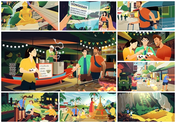 ททท. ฉายภาพเสน่ห์ Soft Power of Thailand ผ่านภาพยนตร์แอนิเมชันชุด 'The Magic of Songkran Last Forever'บอกเล่าความมหัศจรรย์ของประเพณีไทย กระตุ้นเที่ยวต่อเนื่องทุกปี