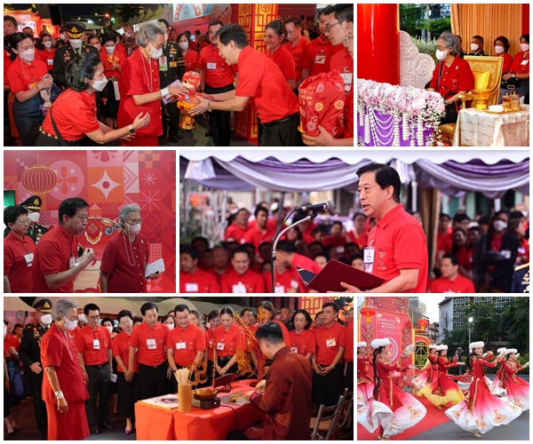 สมเด็จพระกนิษฐาธิราชเจ้า กรมสมเด็จพระเทพรัตนราชสุดาฯ สยามบรมราชกุมารีทรงเป็นองค์ประธานเปิดงานเทศกาลตรุษจีนเยาวราช 2568