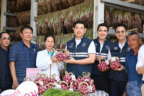 พาณิชย์ ติดตามหอมแดง อ.ราษีไศล เกษตรกรยิ้มออก หลังราคาดีขึ้นต่อเนื่อง