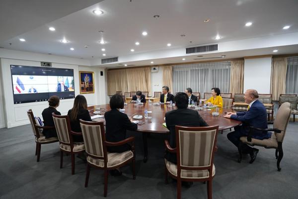 พิชัย ถกกรรมาธิการยุโรปด้านการค้า เร่งเครื่องเจรจา FTA ตั้งเป้าสรุป 25 ธ.ค.68