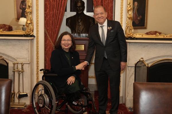 พิชัย สรุปผลเยือนวอชิงตัน ดี.ซี. ถก สส.-สว. ช่วยหนุนสัมพันธ์การค้าไทย-สหรัฐฯ