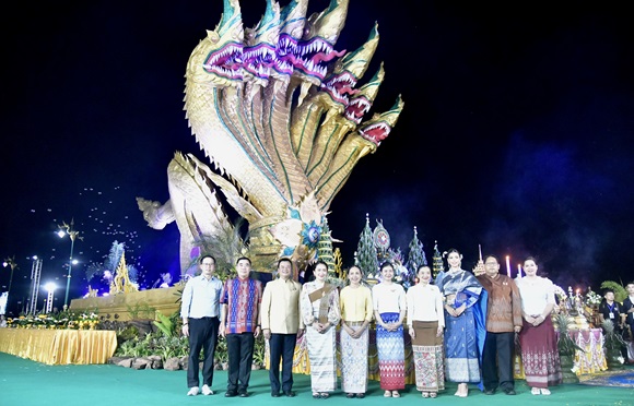 นายกฯ'แพทองธาร'มั่นใจไทยมีแต่ของดี ยืนยันสนับสนุนทุกประเพณีไทยให้เป็นซอฟเพาเวอร์ หลังเปิดงานประเพณีออกพรรษาและบุญบั้งไฟพญานาคโลก