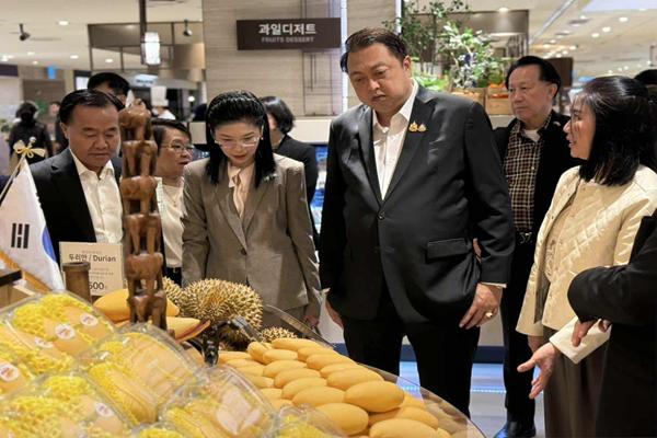 สุชาติ ปลื้มชาวเกาหลี ชื่นชอบผลไม้ไทย หลังจัดโปรโมต 'มะม่วง-ทุเรียน-มังคุด'