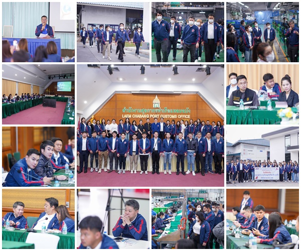 หลักสูตรผู้บริหารรุ่นใหม่ธุรกิจไทย-จีน ดูงาน Extensive Research Polymers และสำนักงานศุลกากรท่าเรือแหลมฉบัง