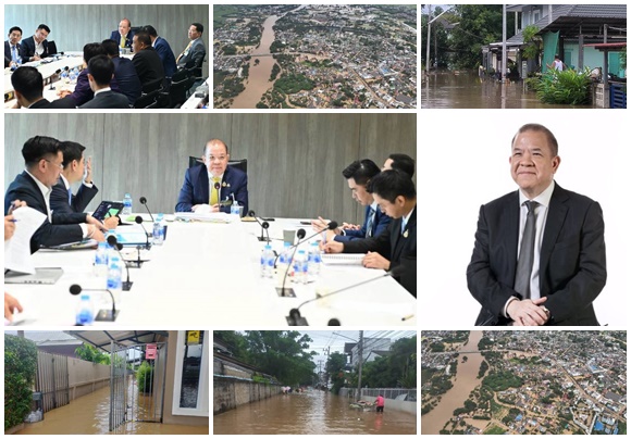พิชัย สั่งดูแลสินค้าพื้นที่น้ำท่วม ห้ามขาด ห้ามแพง ประสานห้างจัดโปรแรง หลังน้ำลด     