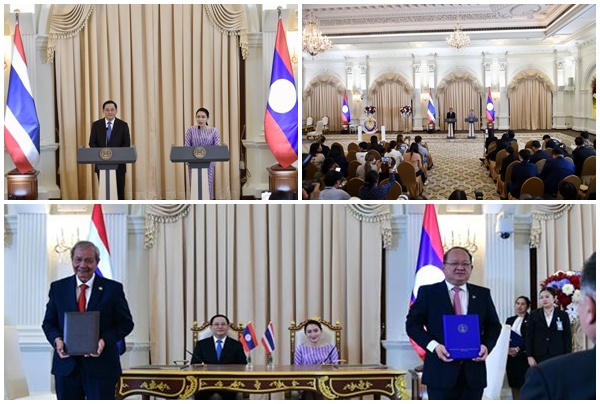  กระชับสัมพันธ์ไทย-ลาว! นายกฯ แพทองธาร จับมือนายกฯ สปป.ลาว สานต่อ'สายพัวพันที่ยั่งยืน'