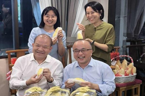 พิชัย นำ'หมอนทอง' เสิร์ฟอัครราชทูต-อุปทูตจีน สร้างความเชื่อมั่นทุเรียนไทย