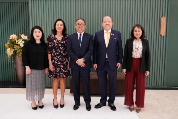 พิชัย ถกผู้บริหาร Bank of America แลกเปลี่ยนมุมมองการค้า รับมาตรการภาษีทรัมป์
