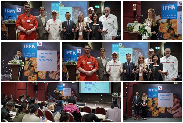 IFFA 2025 เตรียมอัปเดตความก้าวหน้าครั้งสำคัญของอุตสาหกรรมเนื้อสัตว์และโปรตีนครั้งใหญ่!! 5-8 พฤษภาคม 2568 นี้