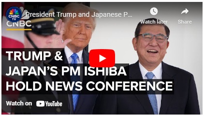 Trump and Japanese prime minister hold press conference