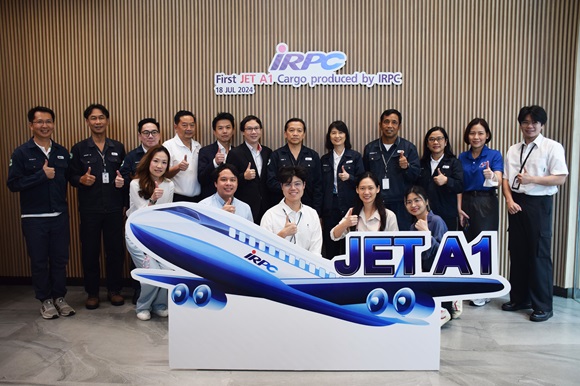 IRPC พร้อมส่งออกน้ำมันอากาศยานมาตรฐาน JIG รองรับอุตสาหกรรมการบินทั่วโลก