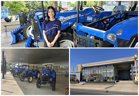 New Holland ขยายเครือข่ายผู้แทนจำหน่ายเครื่องจักรกลทางการเกษตร ในประเทศไทย 7 รายในพื้นที่เกษตรกรรมหลักของประเทศ
